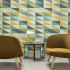 the montage collection looped in upholstery tangent wallcovering