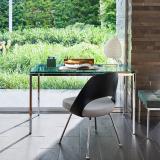 Saarinen Executive Plastic Back Armless Chair