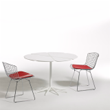 Richard Schultz Petal Table Bertoia Side Chairs