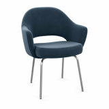Saarinen Executive Chair - Armchair with Tubular Legs