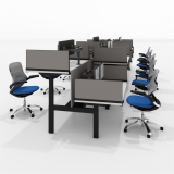 k. bench workplace systems furniture benching height adjustable desks k. collection