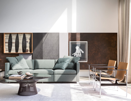 Platner Coffee Table Knoll Coffee Table Lounge Area Clics Knollstudio Residential Residence Home Platner Collection