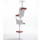 Knoll Saarinen Tulip Chairs and Stool