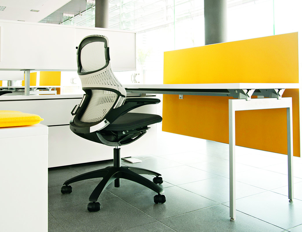 Antenna Workspaces with Generation by Knoll Task Seating Storage