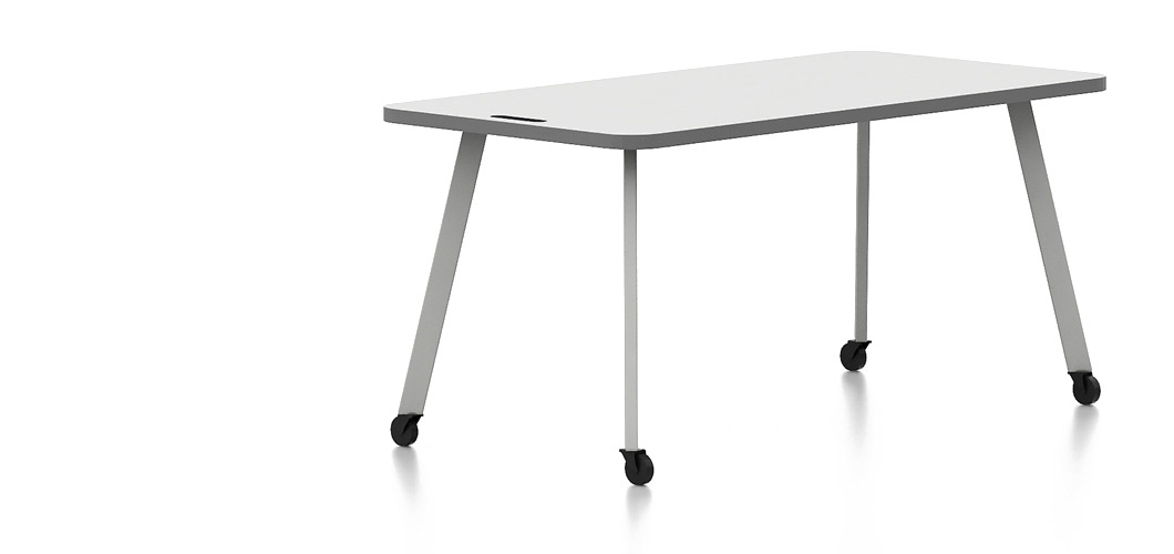 Table extensible 'Easy' bois en 90% mdf 10% metal - L'Incroyable