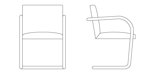 brno armchair specifications