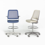 Ollo with knit back high task chair ollo family glen oliver loew