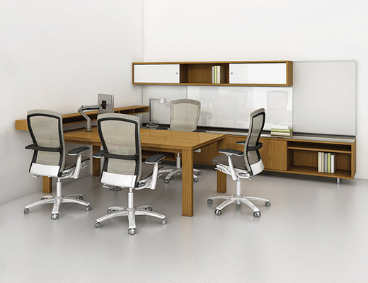 NeoCon 2013 Reff Profiles Private Office with Life Chairs