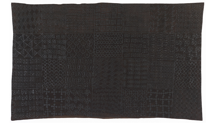 Adinkra Wrapper from the Akan peoples of the Asante group, Ghana, mid-20th century from David Adjaye Selects.