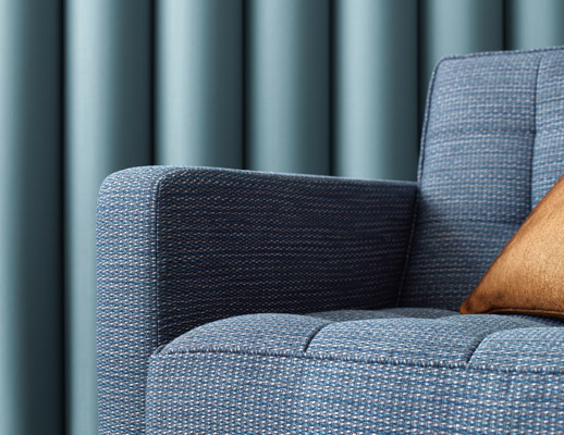 The Hallmark Collection KnollTextiles Calypso Isle multi-use novelty yarn tri-colored polyester nylon Recycled Polyester KT Collection blue texture warm/neutral Acme Laguna Wallcovering Panel 100% Vinyl Coated Polyester 