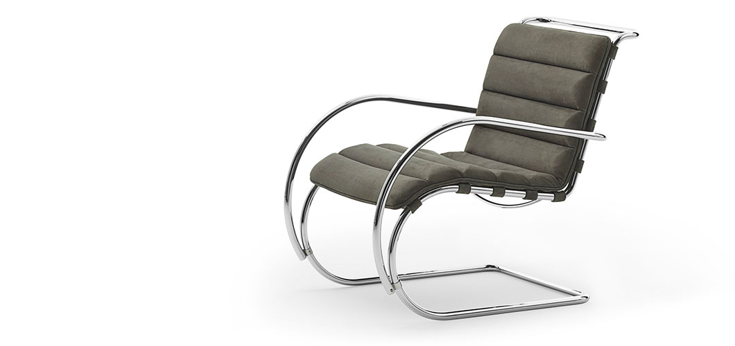 Knoll Mlies MR Lounge Chair by Ludwig Mlies van der Rohe 