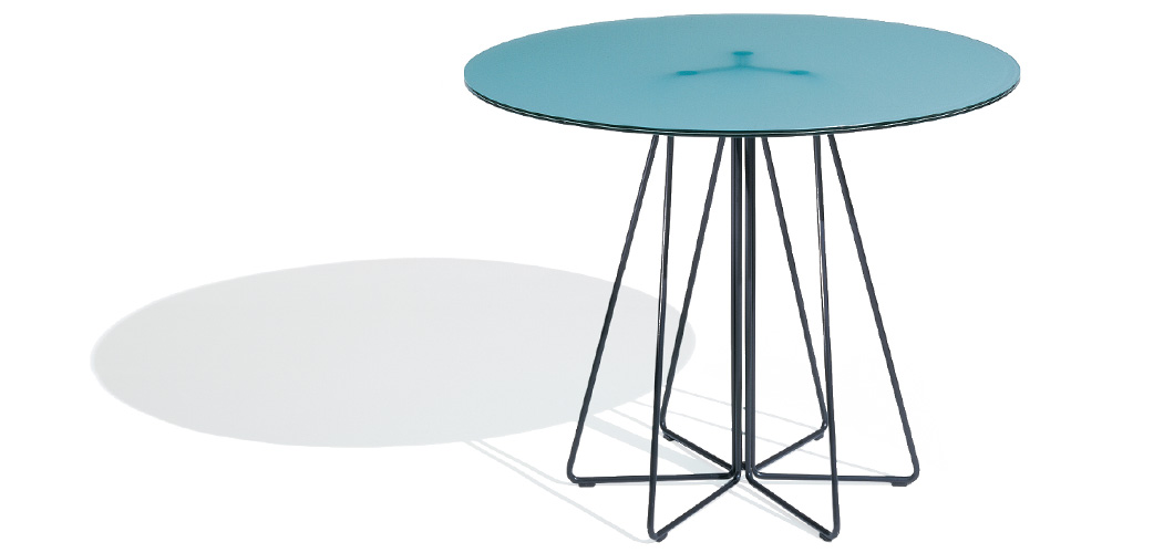 Knoll Vignelli Paper Clip Table by Massimo and Lella Vignelli 
