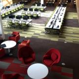 University of Portland Clark Library Antenna Workspaces Generation Chairs Antenna Big Table Activity Spaces Saarinen Womb Chair