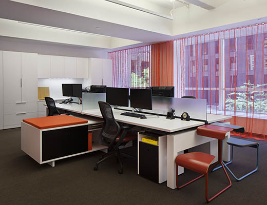 Knoll New York open Plan Workstations
