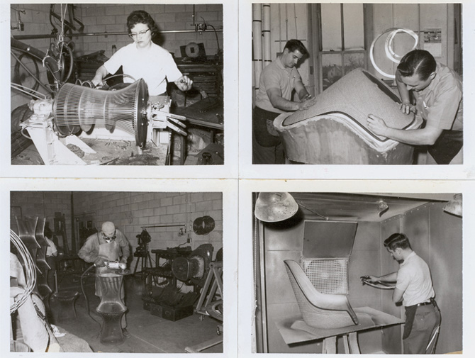 Knoll Warren Platner Easy Chair Archival Image