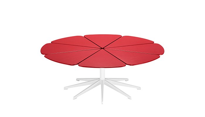 Custom Petal Table and Bird Chair from Knoll Created for (RED) Auction 