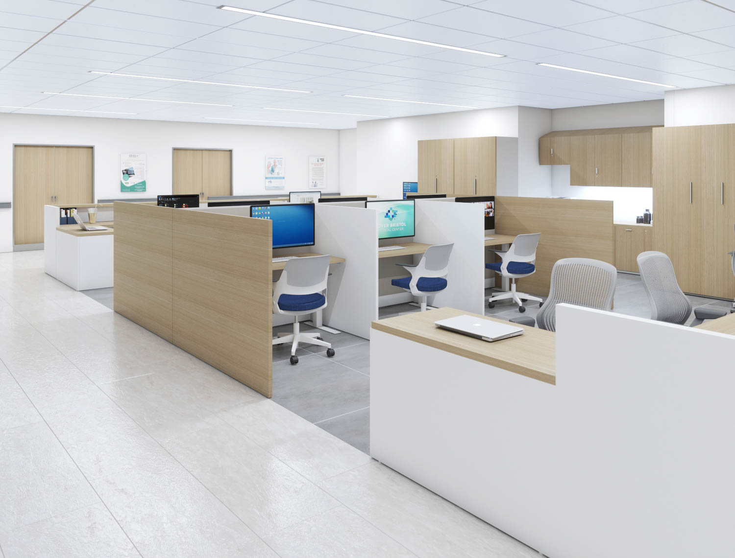 Healthcare Outpatient Caregiver Workspace healthcare outpatient caregiver workspace reff profiles ollo light task seating anchor storage sapper monitor arm collection