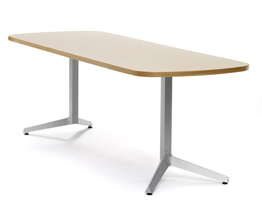Freestanding table with Y Legs
