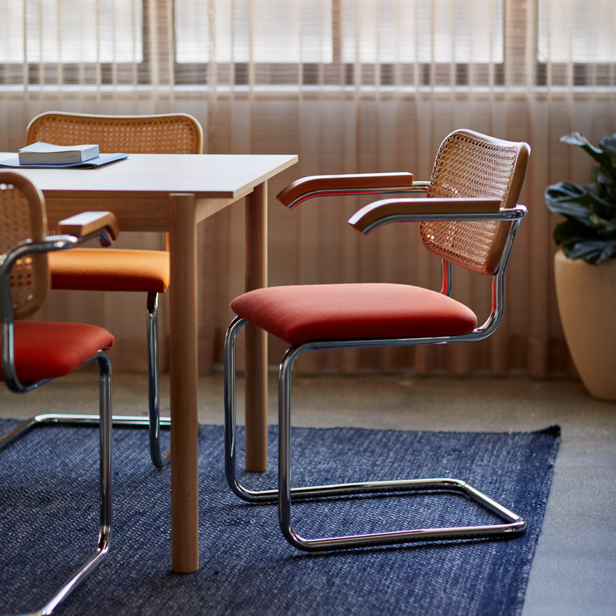 Cesca armless chair discount