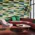The Clever Collection | Tempest and Buzz Upholstery Fraction Wallcovering