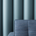 The Hallmark Collection KnollTextiles Installation Acne Calypso Laguna Isle 100% Vinyl Coated Polyester polyester high-performance multi-use noelty yarn warm neutrals blue lines Stain Repellent Microban