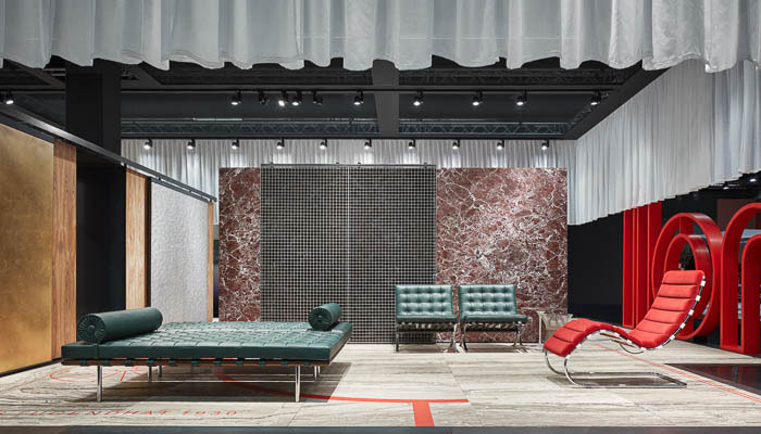 Knoll Pavillion at Cologne Furniture Fair 2020