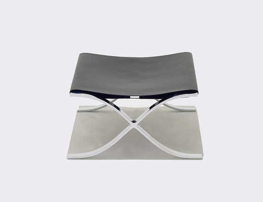 Barcelona Stool with Cowhide Sling