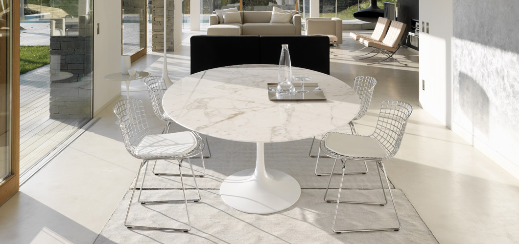 Saarinen Dining Table Oval Knoll Knoll Saarinen Dining Table By Eero