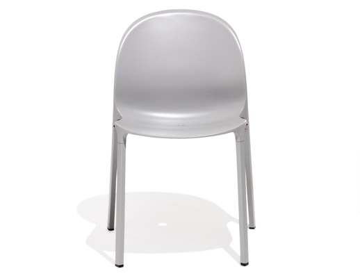 Grey Olivares Aluminum Chair Front