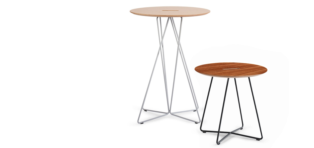 Knoll Rockwell Occasional Tables White-Knollノル