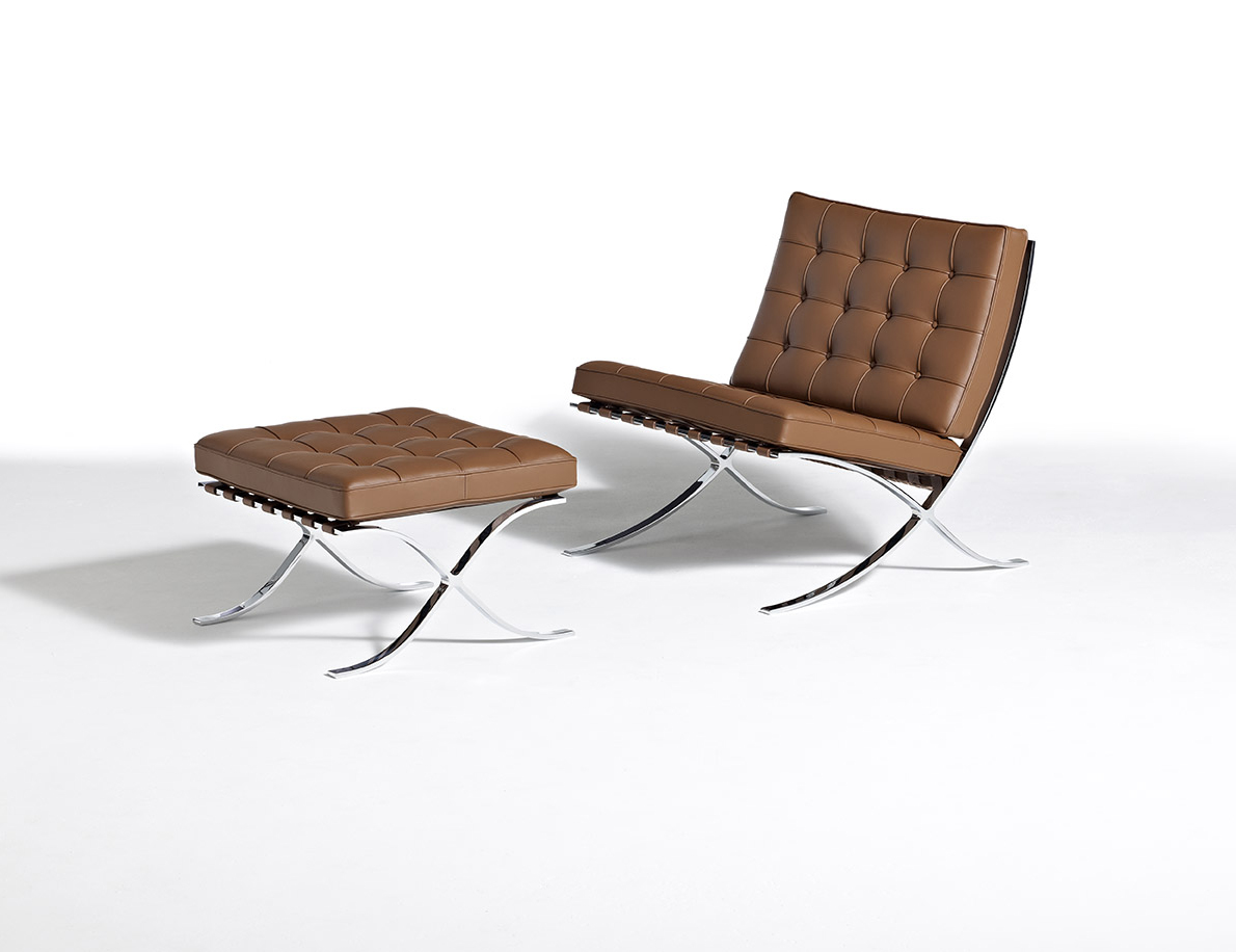 Mies Barcelona Collection Mies van der Rohe Barcelona Chair Barcelona Stool