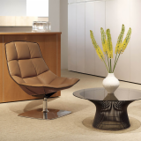 The Jehs+Laub Lounge Collection presents a sleek and sculptural profile suitable for the workplace or home.