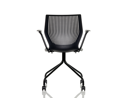 MultiGeneration by Knoll black Stacking Chair