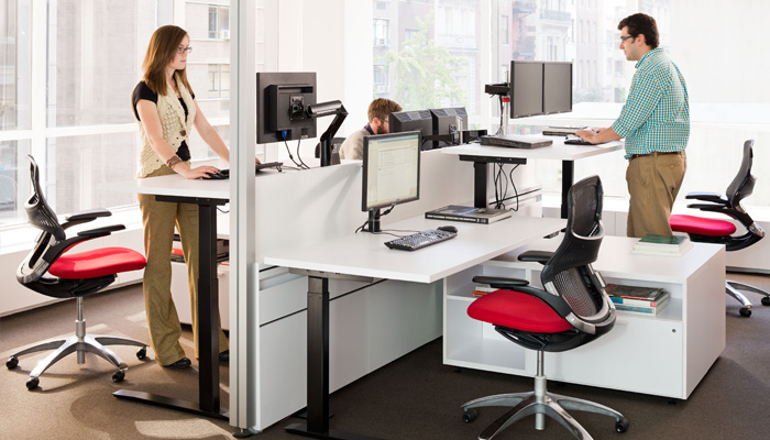 Fence with Tone™ Height Adjustable Desks