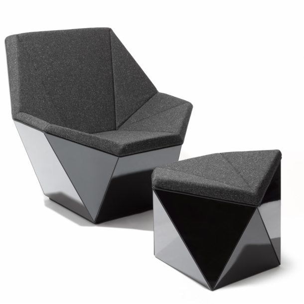 Washington Prism™ Lounge Chair and Ottoman