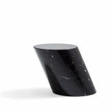 Nero Marquina Marble side table
