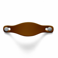 Oval Leather Pull