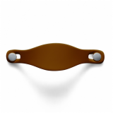 Oval Leather Pull