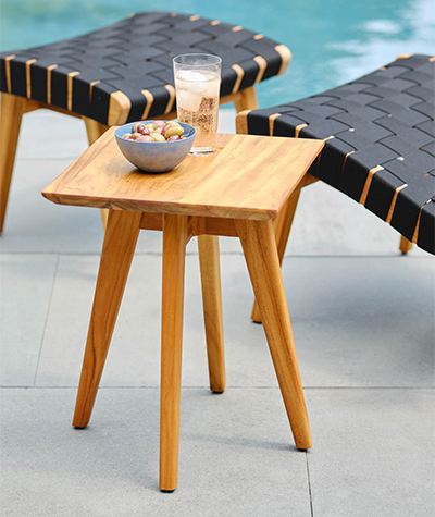 Shop the Risom Outdoor Side Table
