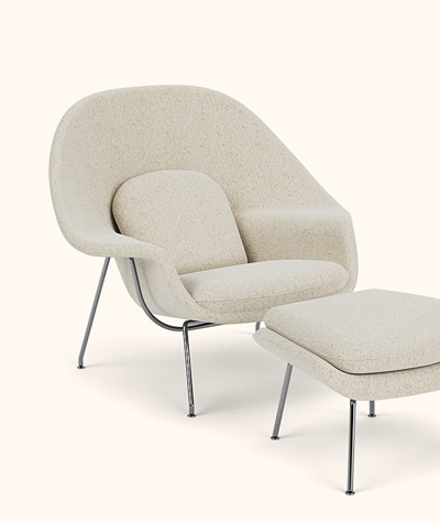 Shop Womb Chair and Ottomman Now