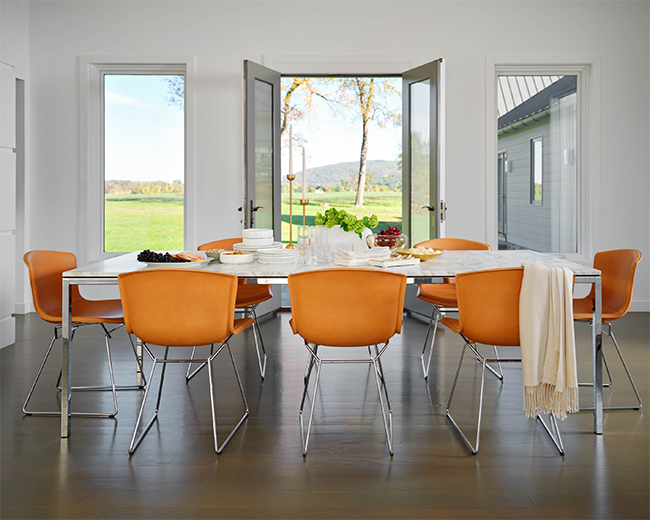 Table extensible 'Easy' bois en 90% mdf 10% metal - L'Incroyable