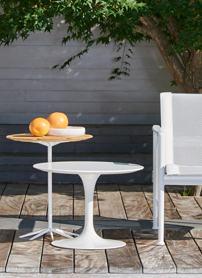 Shop Knoll Modern Outdoor Side and Coffee Tables