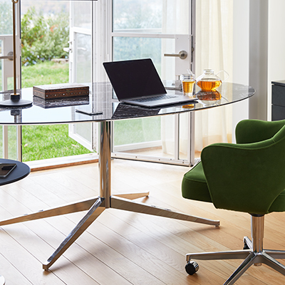 Shop Knoll Tables and Height-Adjustable Desks for Home Office