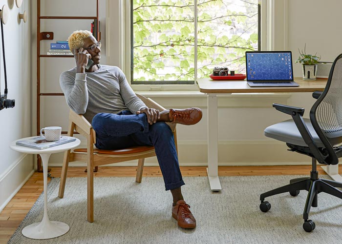 Knoll and Muuto Lounge Seating for Working from Home