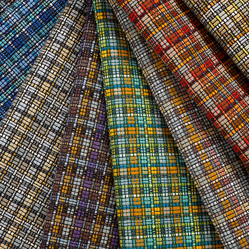 KnollTextiles Plaid On Upholstery