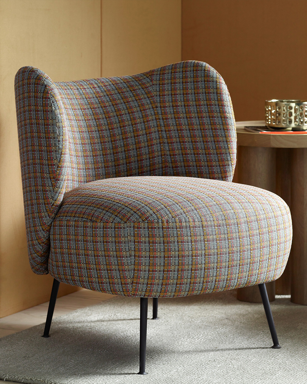 KnollTextiles Plaid On Upholstery