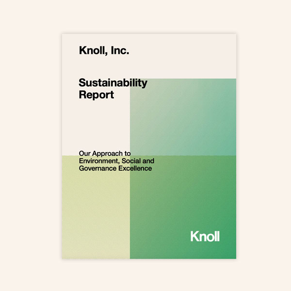 Knoll Sustainable Design Annual Report