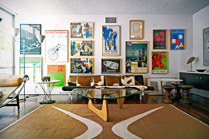 Michael Boyd's residence in Santa Monica, California | Isamu Noguchi's Cyclone Side Table | Oscar Niemeyer's Strick House | Knoll Inspiration