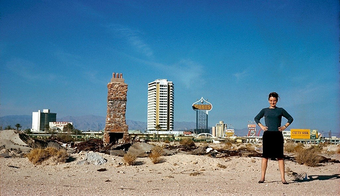 Denise Scott Brown in Las Vegas, c. 1972 | PC: Denise Scott Brown, Graham Foundation | Knoll Inspiration