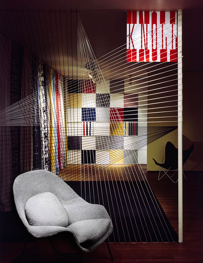 Knoll Showroom, 601 Madison Avenue. Photograph: Herbert Matter